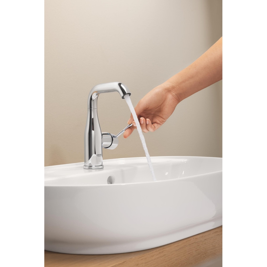 GROHE 23463001 - Змішувач для умивальника ESSENCE, розмір M, блискучий хром