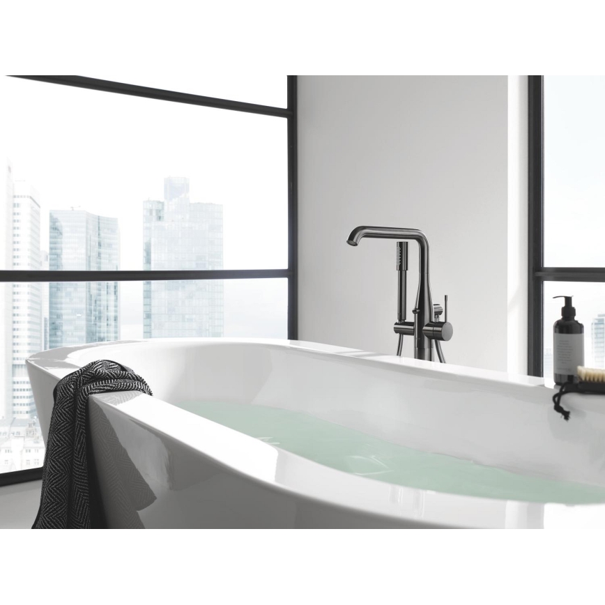 GROHE 23491AL1 - Ванний змішувач ESSENCE 277 мм графіт