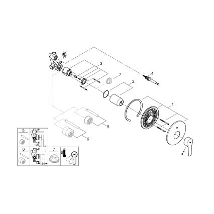 GROHE 23558002 - Змішувач для ванни START блискучий хром