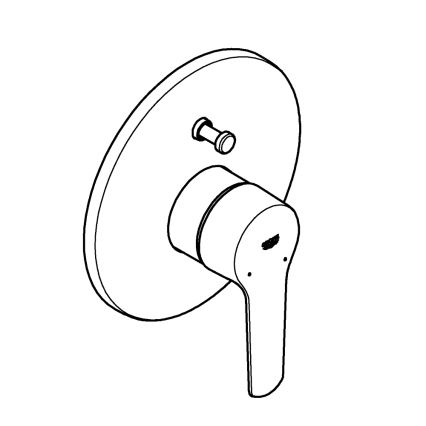 GROHE 23558002 - Змішувач для ванни START блискучий хром