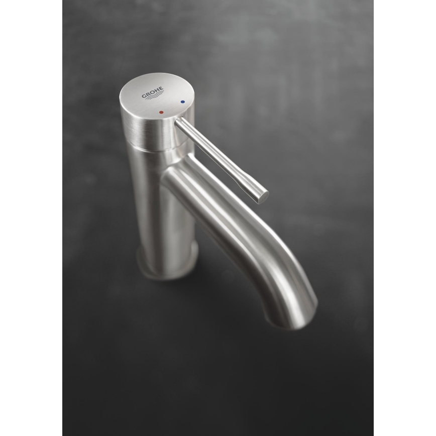 GROHE 23589DC1 - Змішувач для умивальника ESSENCE, розмір S, нержавіюча сталь