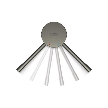 GROHE 23590AL1 - Раковинный смеситель ESSENCE, размер S, графит