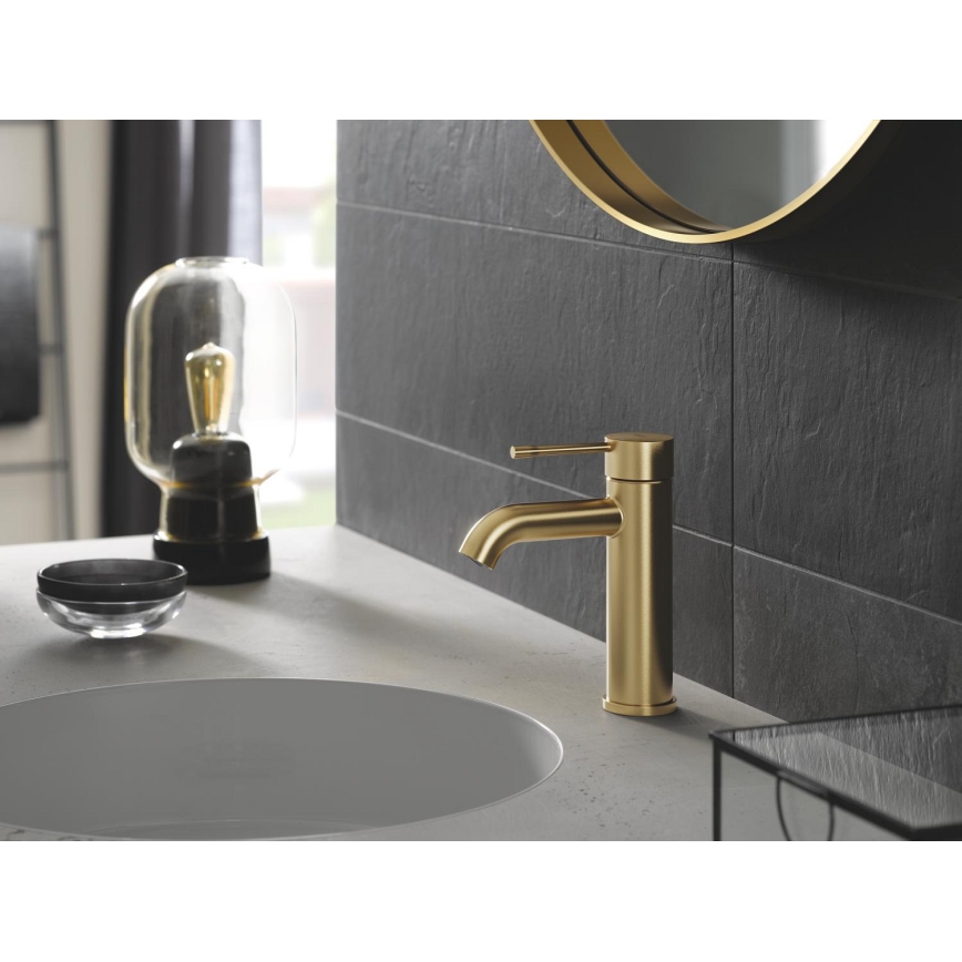 GROHE 23590GN1 - Змішувач для умивальника ESSENCE, розмір S, золотий