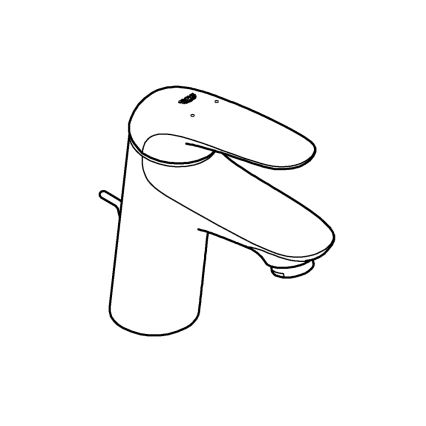 GROHE 23707003 - Змішувач для умивальника EUROSTYLE, 163 мм, блискучий хром