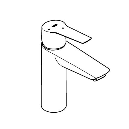 GROHE 237462432 - Змішувач для умивальника START розмір M чорний