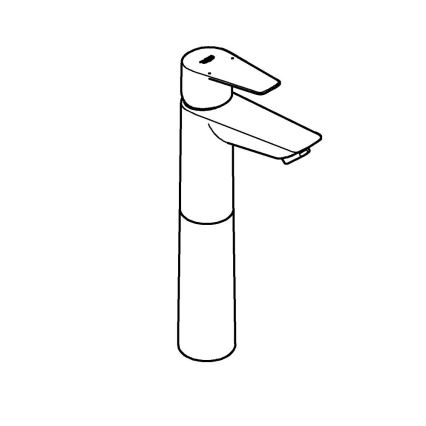 GROHE 23777001 - Змішувач для умивальника START EDGE, розмір XL, глянцевий хром