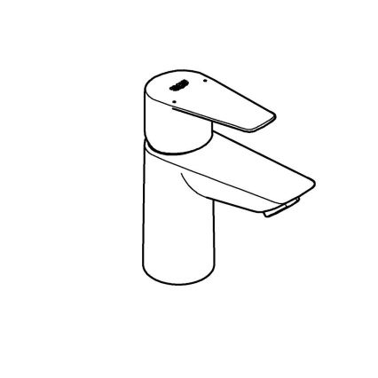 GROHE 23898001 - Змішувач для умивальника START EDGE, полірований хром