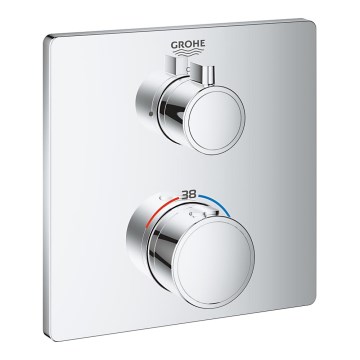 GROHE 24078000 - Термостатический душевой смеситель GROHTHERM, глянцевый хром