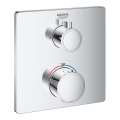 GROHE 24078000 - Термостатичний душовий змішувач GROHTHERM, блискучий хром