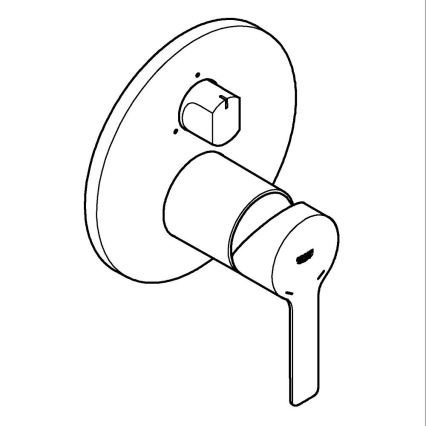 GROHE 24095001 - Смеситель LINEARE, полированный хром