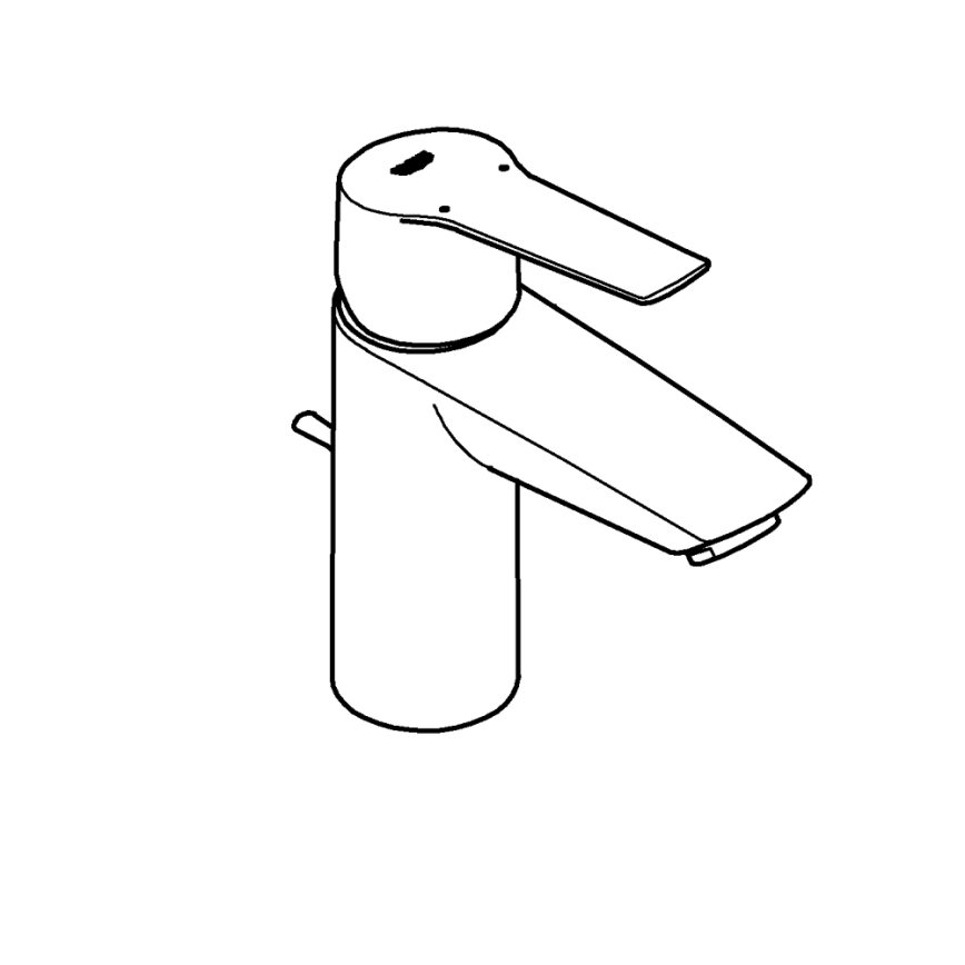 GROHE 24209002 - Смеситель для раковины START DN 15 глянцевый хром