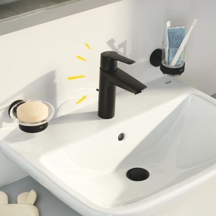 GROHE 242092432 - Смеситель для раковины QUICKFIX START 165 мм чёрный
