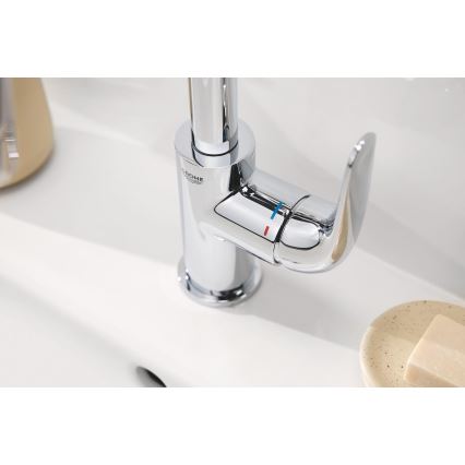 GROHE 24330001 - Раковинный смеситель EUROSMART, размер L, полированный хром