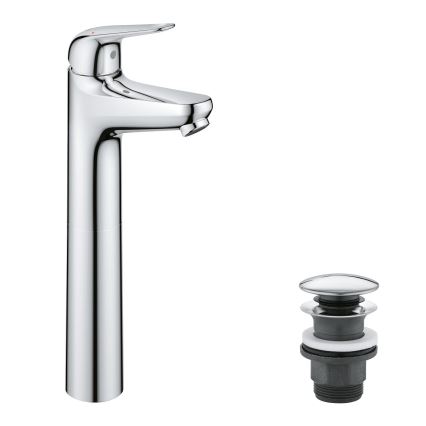 GROHE 24331001 - Раковинный смеситель SWIFT 319 мм полированный хром