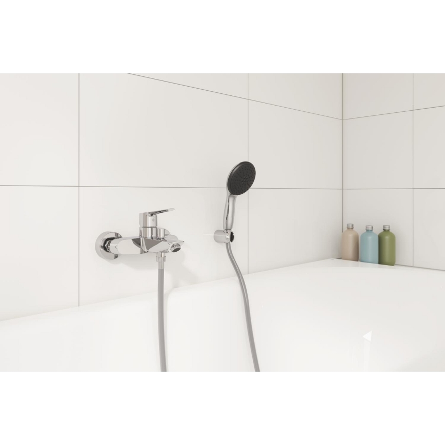GROHE 25283002 - Змішувач для ванни з комплектом аксесуарів DN 15 глянцевий хром