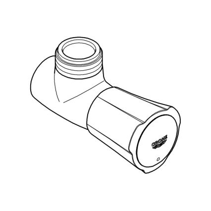 GROHE 26010001 - Душовий вентиль COSTA L, полірований хром