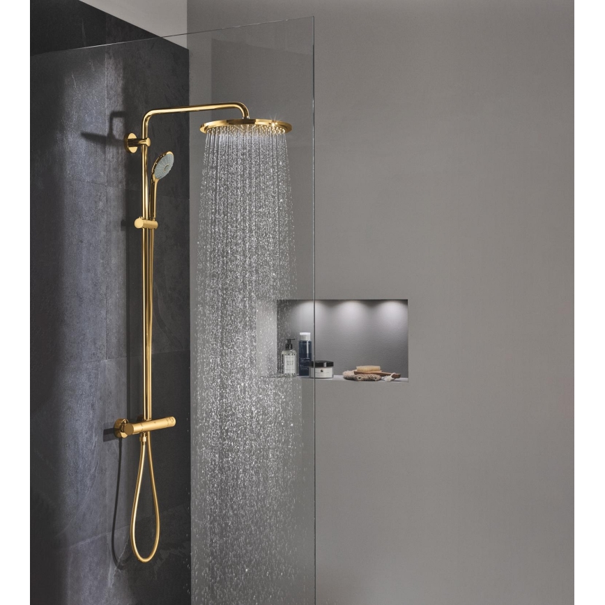 GROHE 26075GL0 - Душова система EUPHORIA SYSTEM 310 450 мм золота