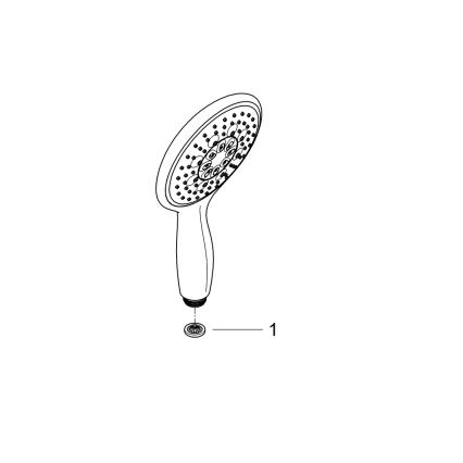 GROHE 26107000 - Ручний душ VITALIO RAIN 130 мм, блискучий хром
