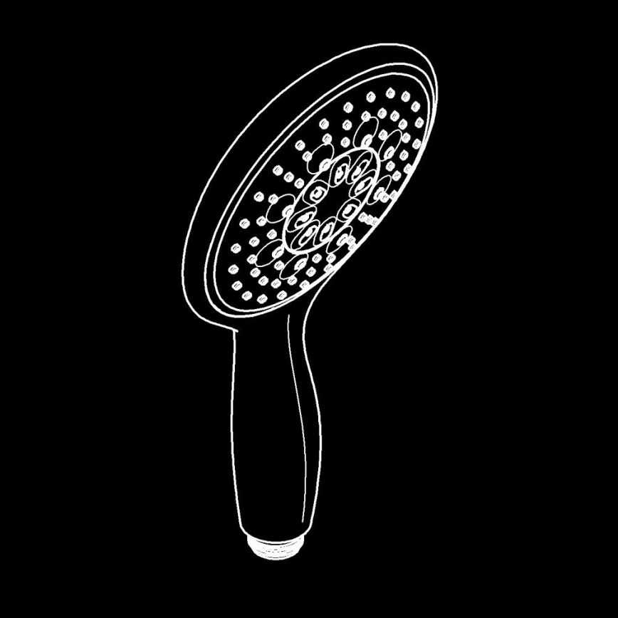 GROHE 26107000 - Ручний душ VITALIO RAIN 130 мм, блискучий хром