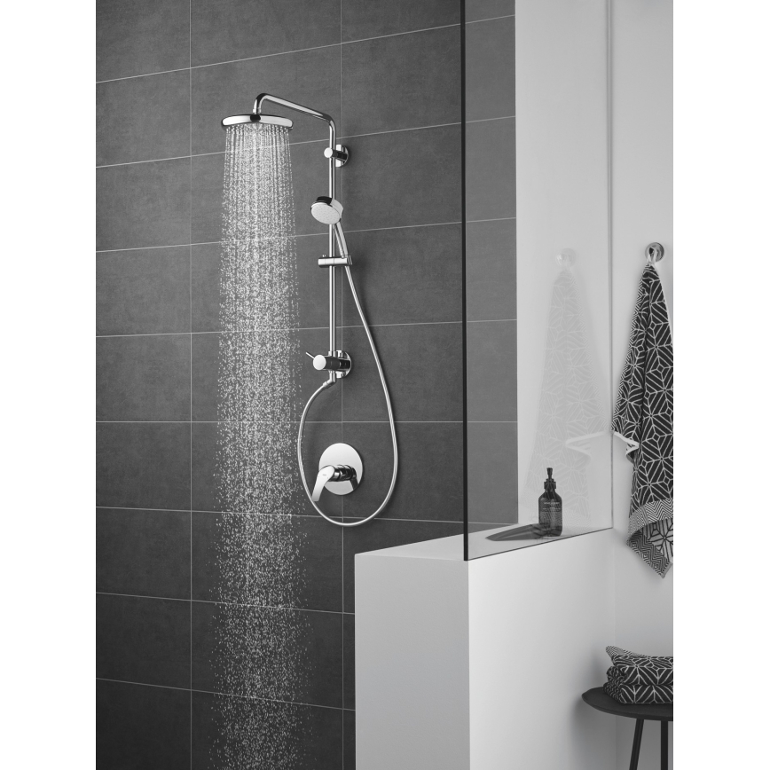 GROHE 26410000 - Верхний душ TEMPESTA 210 mm, глянцевый хром