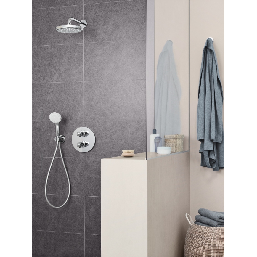 GROHE 26412000 - Верхній душ TEMPESTA 210, 286 мм, полірований хром