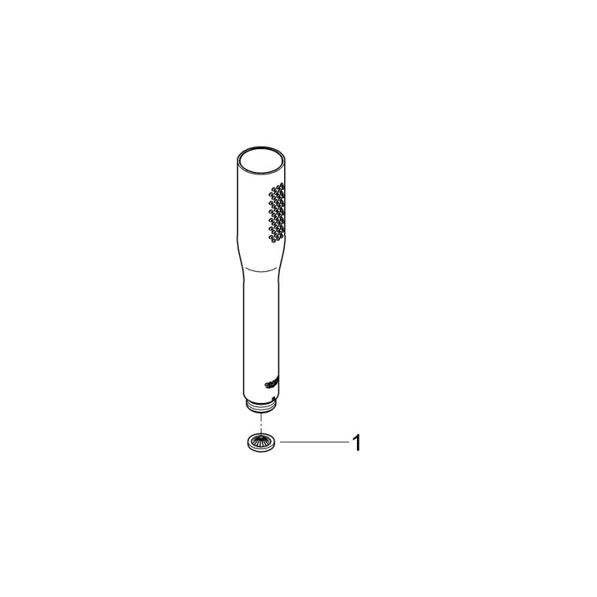 GROHE 26466000 - Ручний душ STICK полірований хром