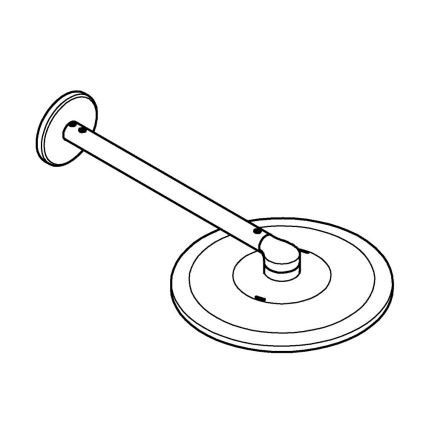 GROHE 26475000 - Душова лійка RAINSHOWER SMARTACTIVE 310 мм полірований хром