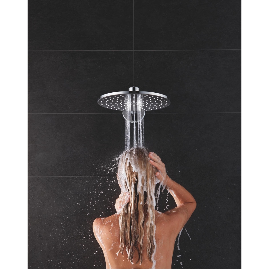 GROHE 26475000 - Душова лійка RAINSHOWER SMARTACTIVE 310 мм полірований хром
