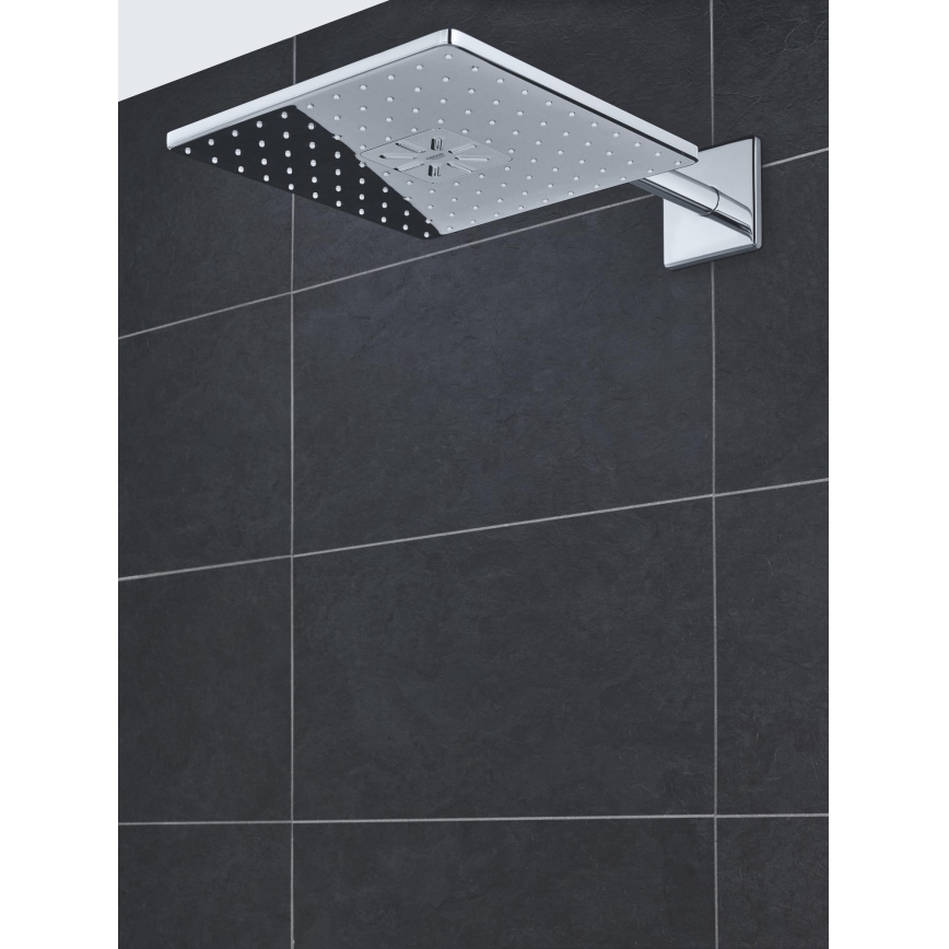 GROHE 26479000 - Душова лійка RAINSHOWER SMARTACTIVE 310 CUBE полірований хром