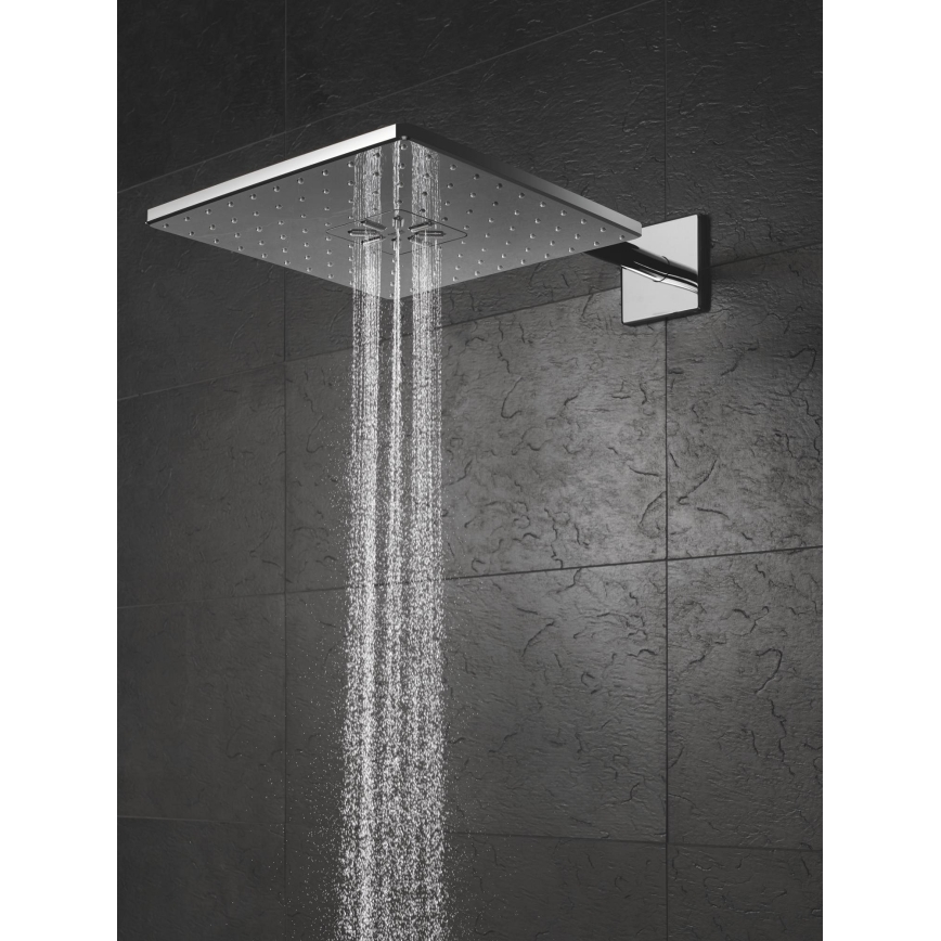 GROHE 26479000 - Душова лійка RAINSHOWER SMARTACTIVE 310 CUBE полірований хром