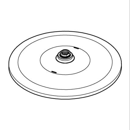 GROHE 26561000 - Верхняя душевая лейка RAINSHOWER 310 мм, полированный хром