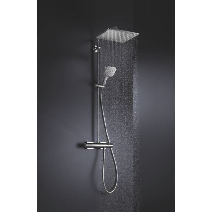 GROHE 26582000 - Ручний душ RAINSHOWER SMARTACTIVE 130 CUBE полірований хром