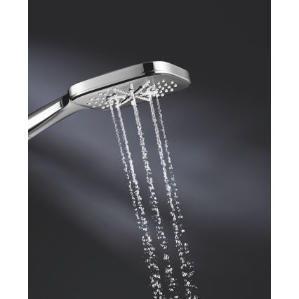 GROHE 26582000 - Ручний душ RAINSHOWER SMARTACTIVE 130 CUBE полірований хром