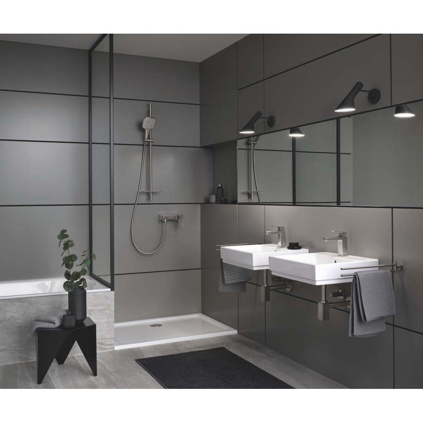 GROHE 26582DC0 - ручний душ RAINSHOWER SMARTACTIVE 130 CUBE, нержавіюча сталь