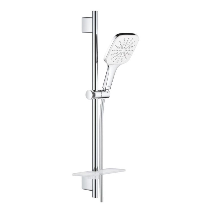 GROHE 26596000 - Душевой комплект VITALIO SMARTACTIVE 130 CUBE 600 мм, полированный хром