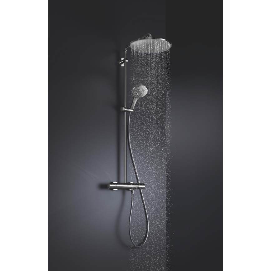 GROHE 26648000 - Душевая система RAINSHOWER SMARTACTIVE 310, 450 мм, полированный хром