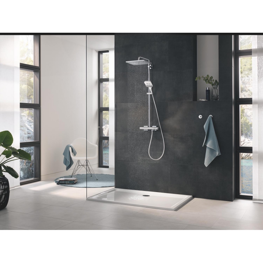 GROHE 26652000 - Душевая система RAINSHOWER SMARTACTIVE 310 450 мм полированный хром