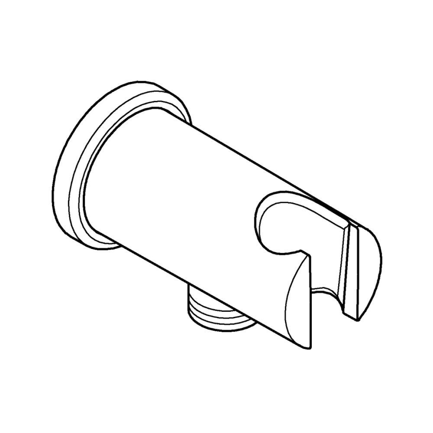 GROHE 26658000 - Настінне підключення з інтегрованим тримачем для душу O 48 mm хром