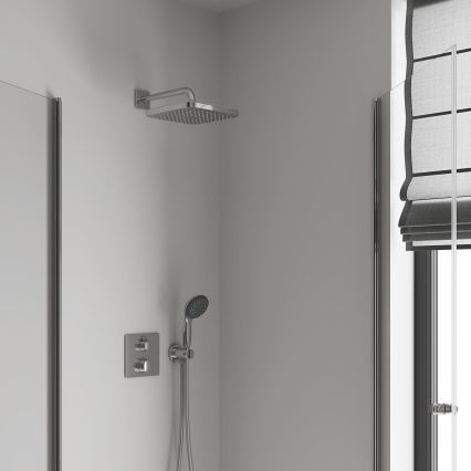 GROHE 26695000 - Верхняя душевая лейка VITALIO COMFORT 250 × 250 мм, полированный хром
