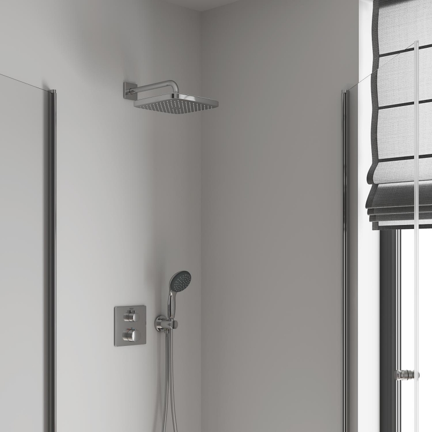 GROHE 26695000 - Верхняя душевая лейка VITALIO COMFORT 250 × 250 мм, полированный хром