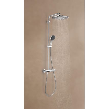 GROHE 26696001 - Душевая система VITALIO COMFORT 250 250 × 250 мм глянцевый хром