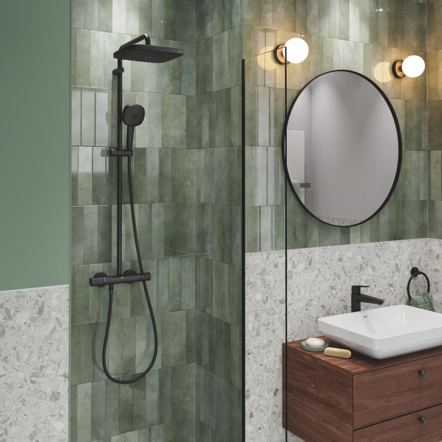 GROHE 266962431 - Душова система VITALIO COMFORT 250 250 × 250 мм чорна