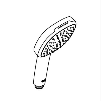 GROHE 26925001 - Ручний душ VITALIO COMFORT 110 110 мм глянцевий хром