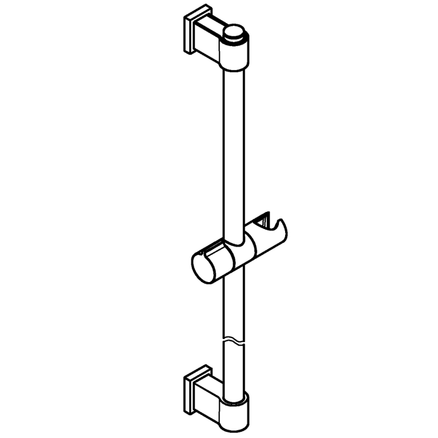 GROHE 26970001 - Штанга для душу VITALIO UNIVERSAL 1150 мм глянцевий хром