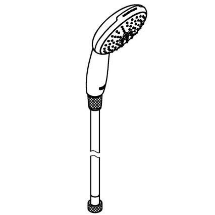 GROHE 26972001 - Ручной душ VITALIO START 110 Ø 110 мм глянцевый хром