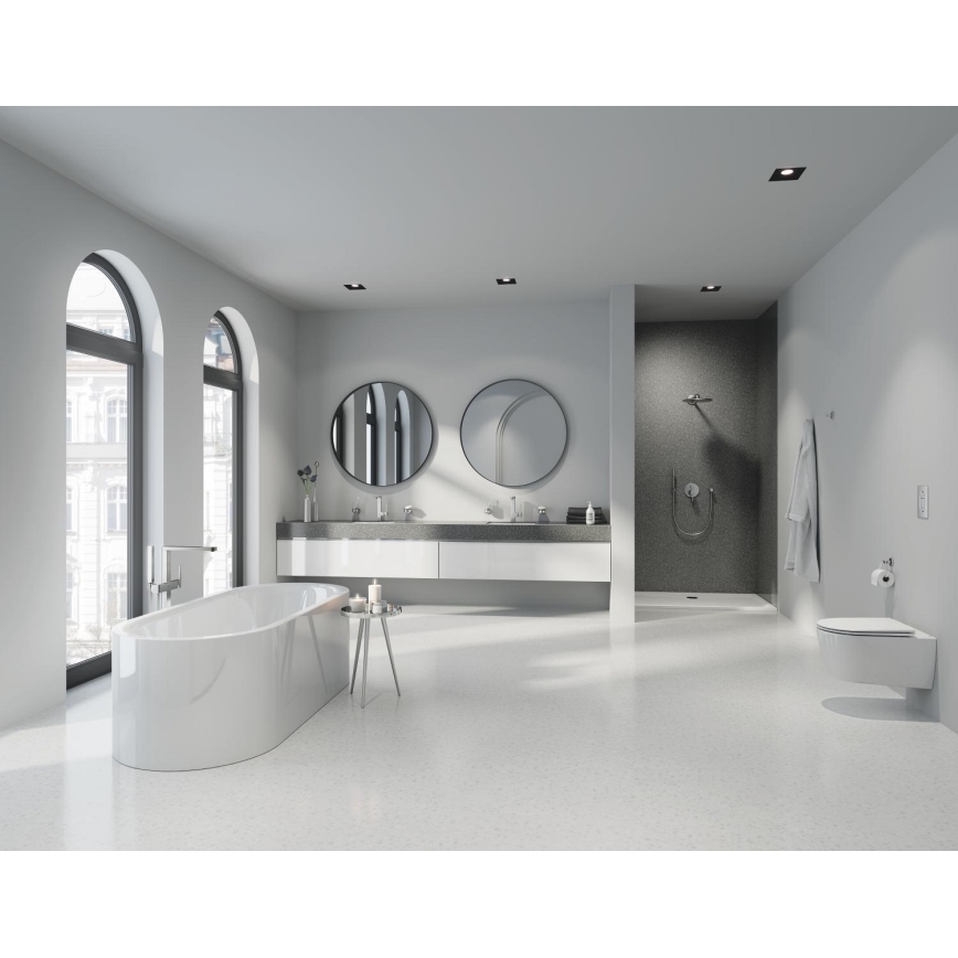 GROHE 27057DC0 - Настінне коліно RAINSHOWER DN 15 нержавіюча сталь