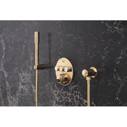 GROHE 27057GL0 - Стінове коліно RAINSHOWER у золотому покритті