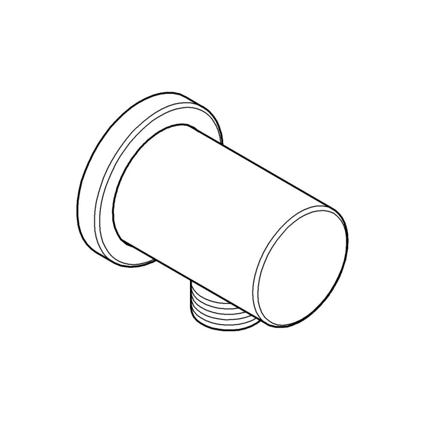 GROHE 27057GN0 - Настенное колено RAINSHOWER DN 15 золотое