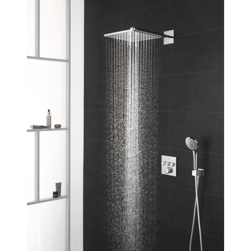 GROHE 27221000 - Ручной душ TEMPESTA COSMOPOLITAN 100, 3 режима, блестящий хром