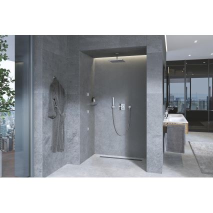 GROHE 27693000 - Настенный держатель для душа EUPHORIA CUBE, блестящий хром